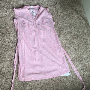 Never worn with tags light red/pink old navy dress